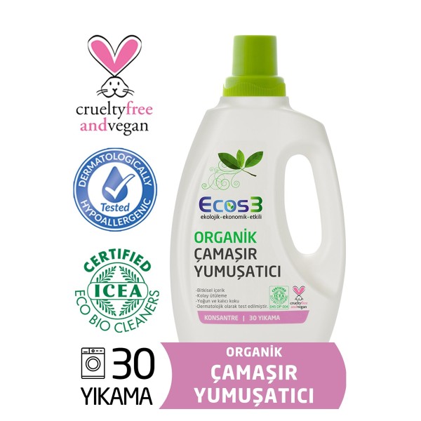 ORGANİK ÇAMAŞIR YUMUŞATICI 750 ML