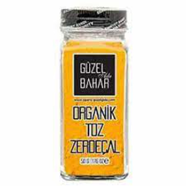 ORGANİK TOZ ZERDEÇAL 50 gr